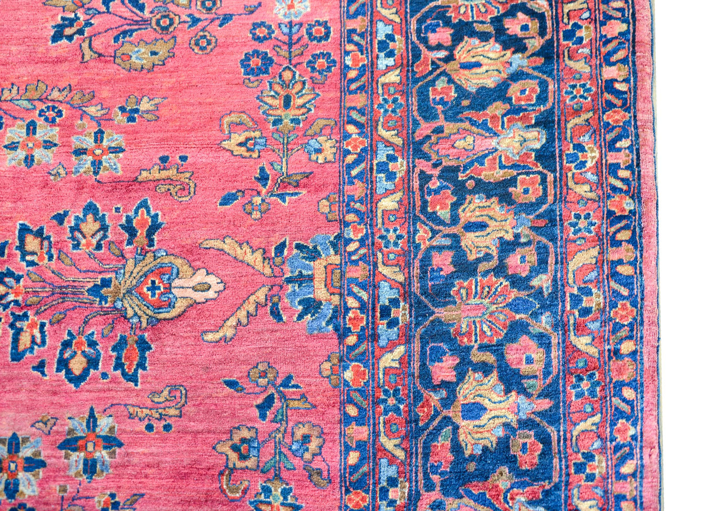 Early 20th Century Sarouk Mohajeran Rug For Sale