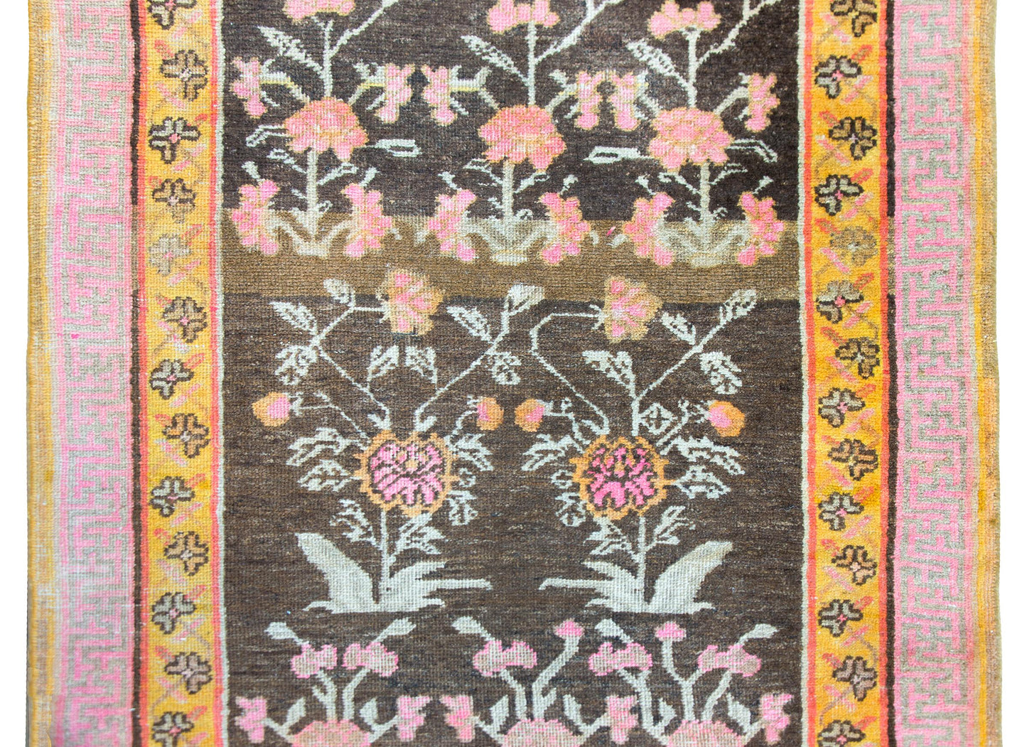 Early 20th Century Central Asian Khotan Rug For Sale