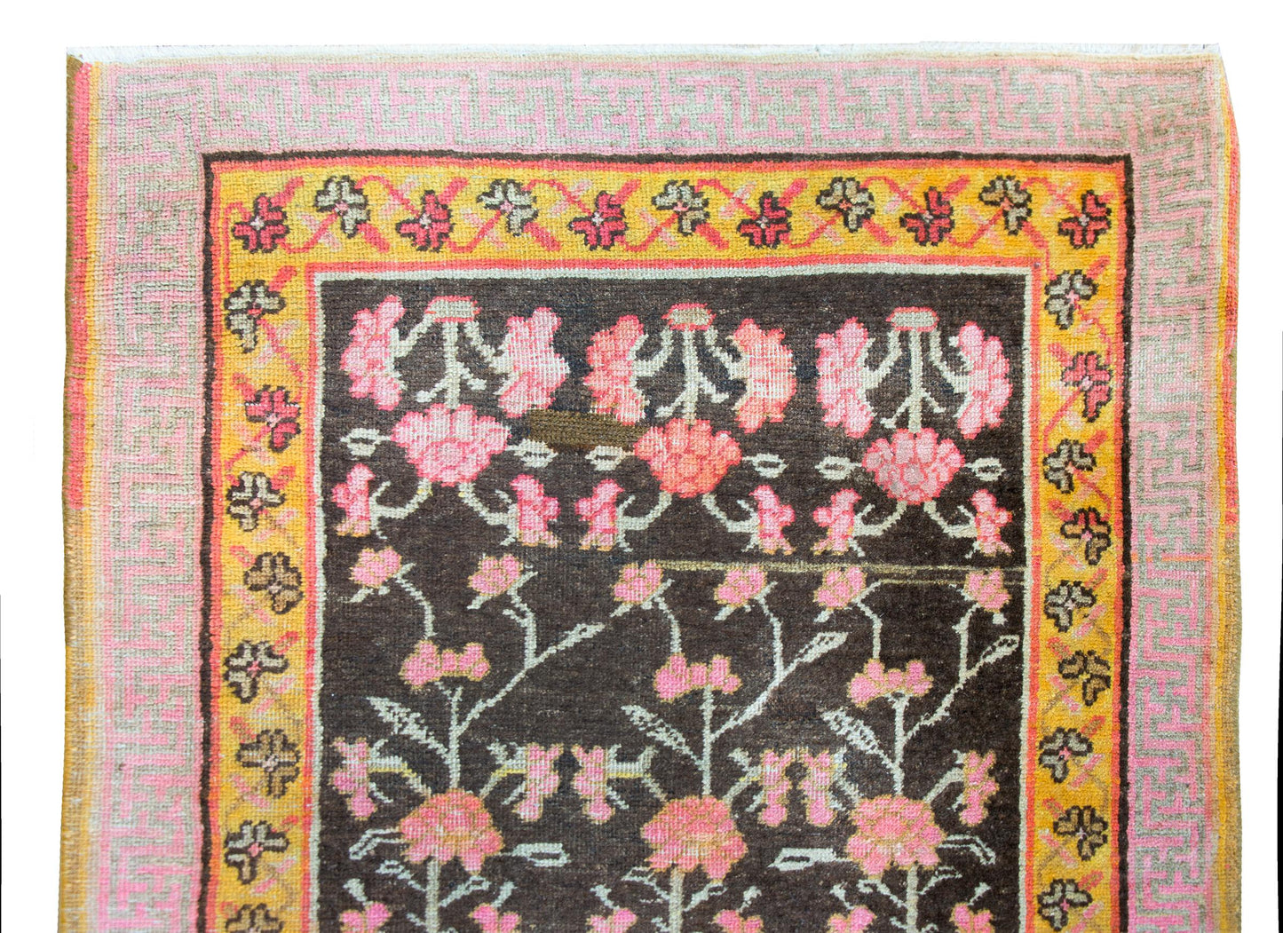 Early 20th Century Central Asian Khotan Rug For Sale
