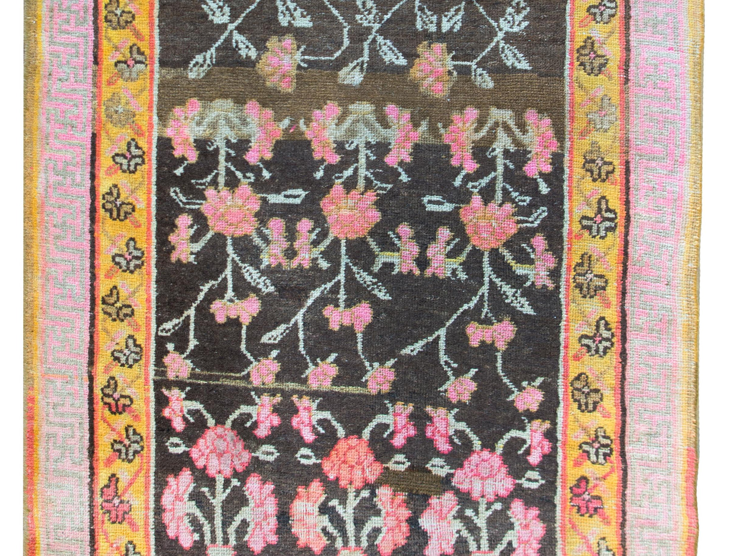 Early 20th Century Central Asian Khotan Rug For Sale