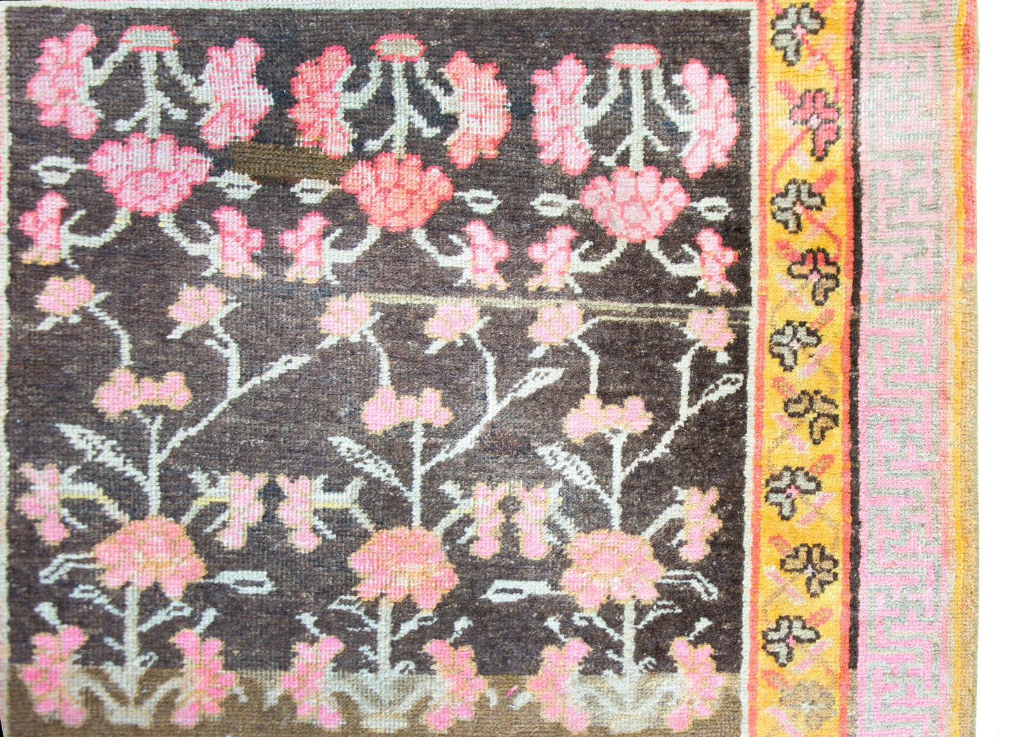 Early 20th Century Central Asian Khotan Rug For Sale