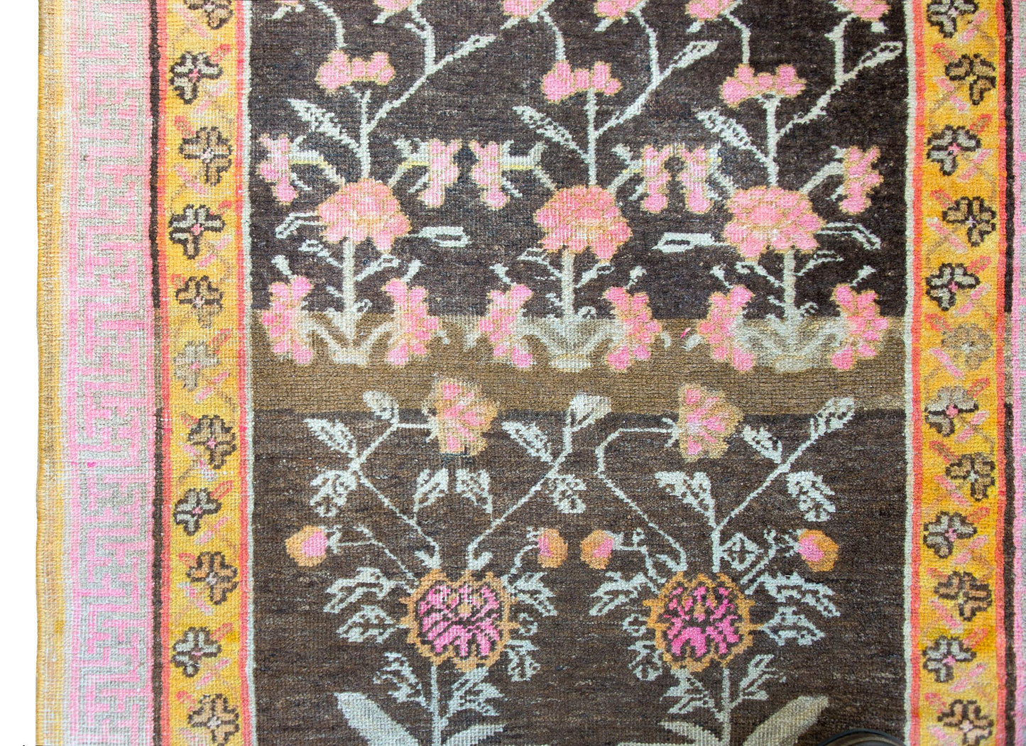 Early 20th Century Central Asian Khotan Rug For Sale