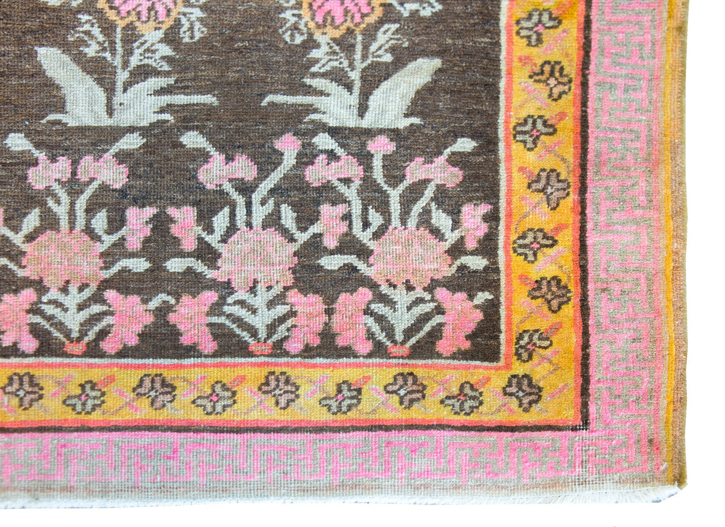 Early 20th Century Central Asian Khotan Rug For Sale