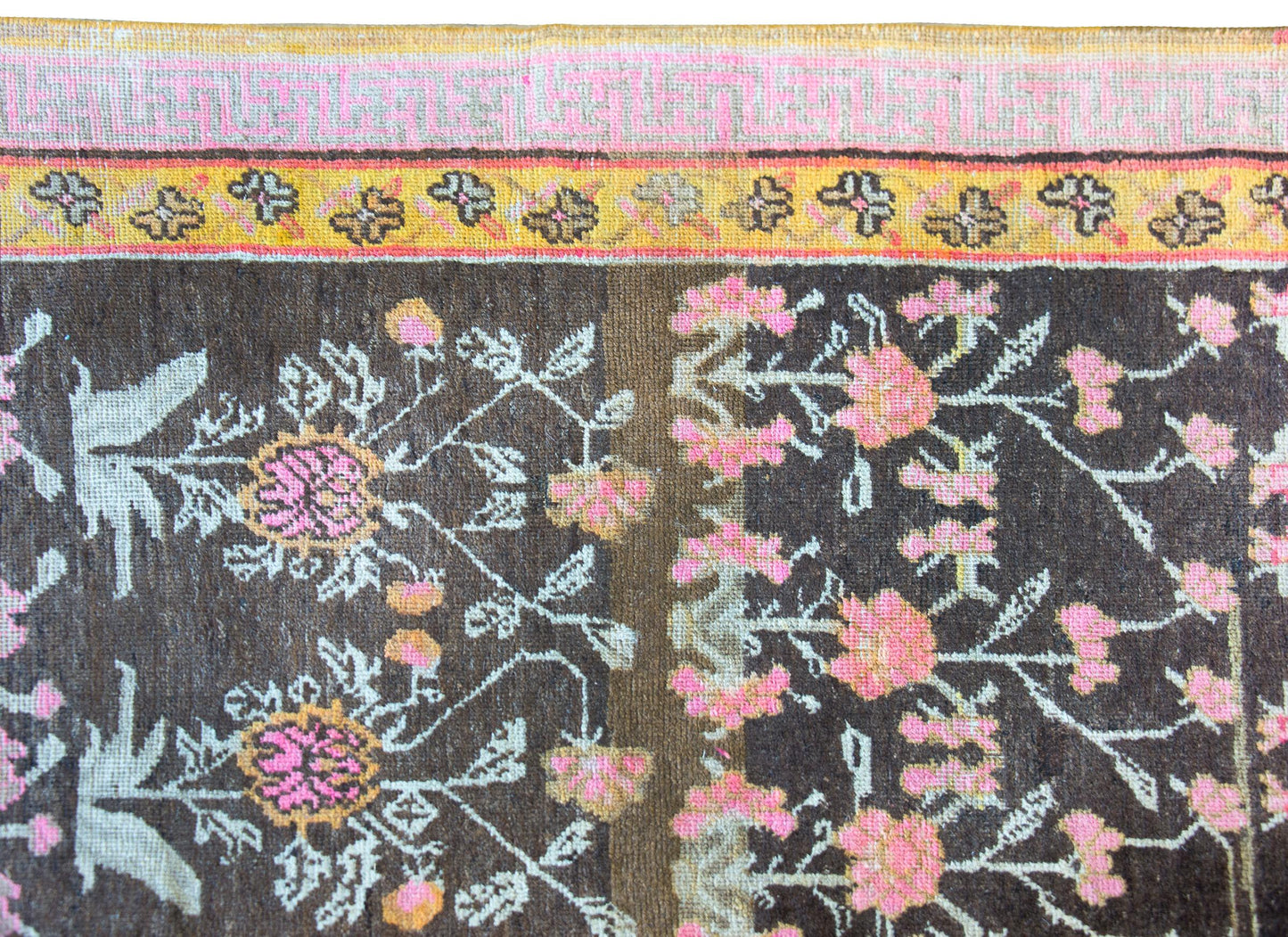 Early 20th Century Central Asian Khotan Rug For Sale