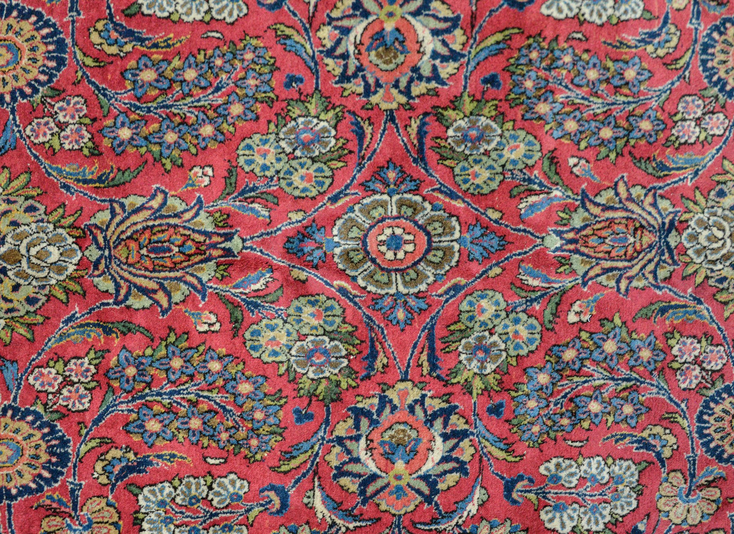 Wonderful Early 20th Century Kashan Dabir Rug For Sale