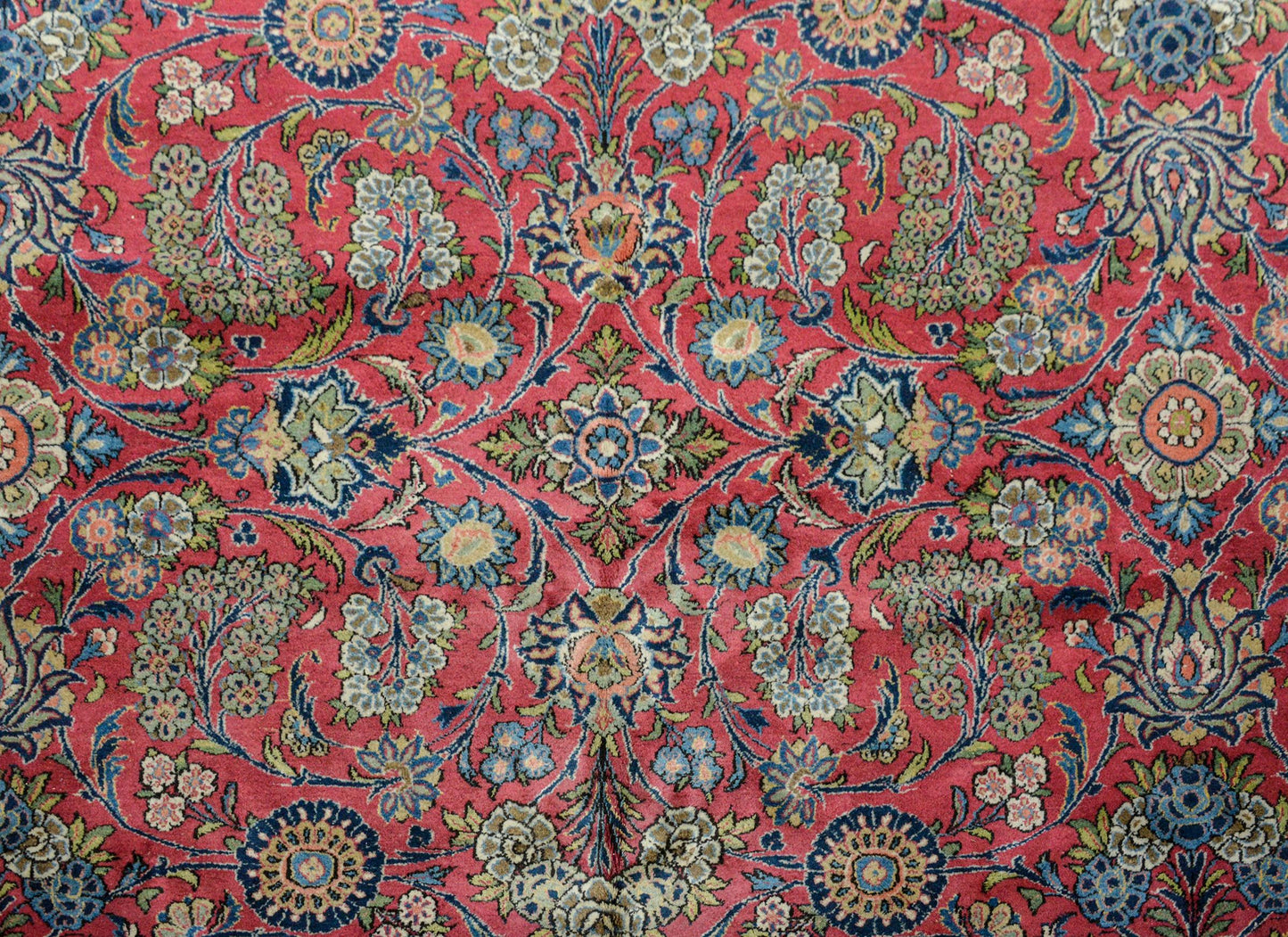 Wonderful Early 20th Century Kashan Dabir Rug For Sale
