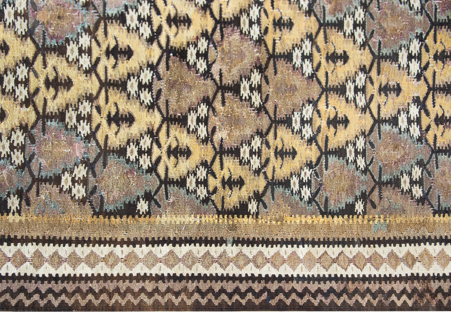 Early 20th Century, Persian Qazvin Rug For Sale
