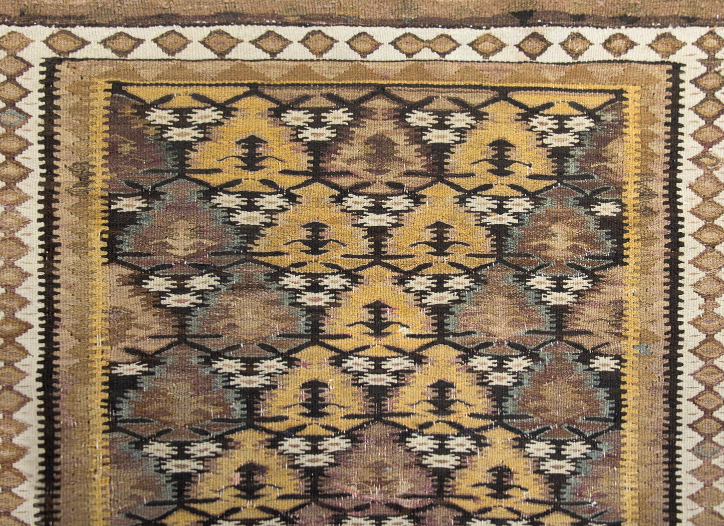 Early 20th Century, Persian Qazvin Rug For Sale