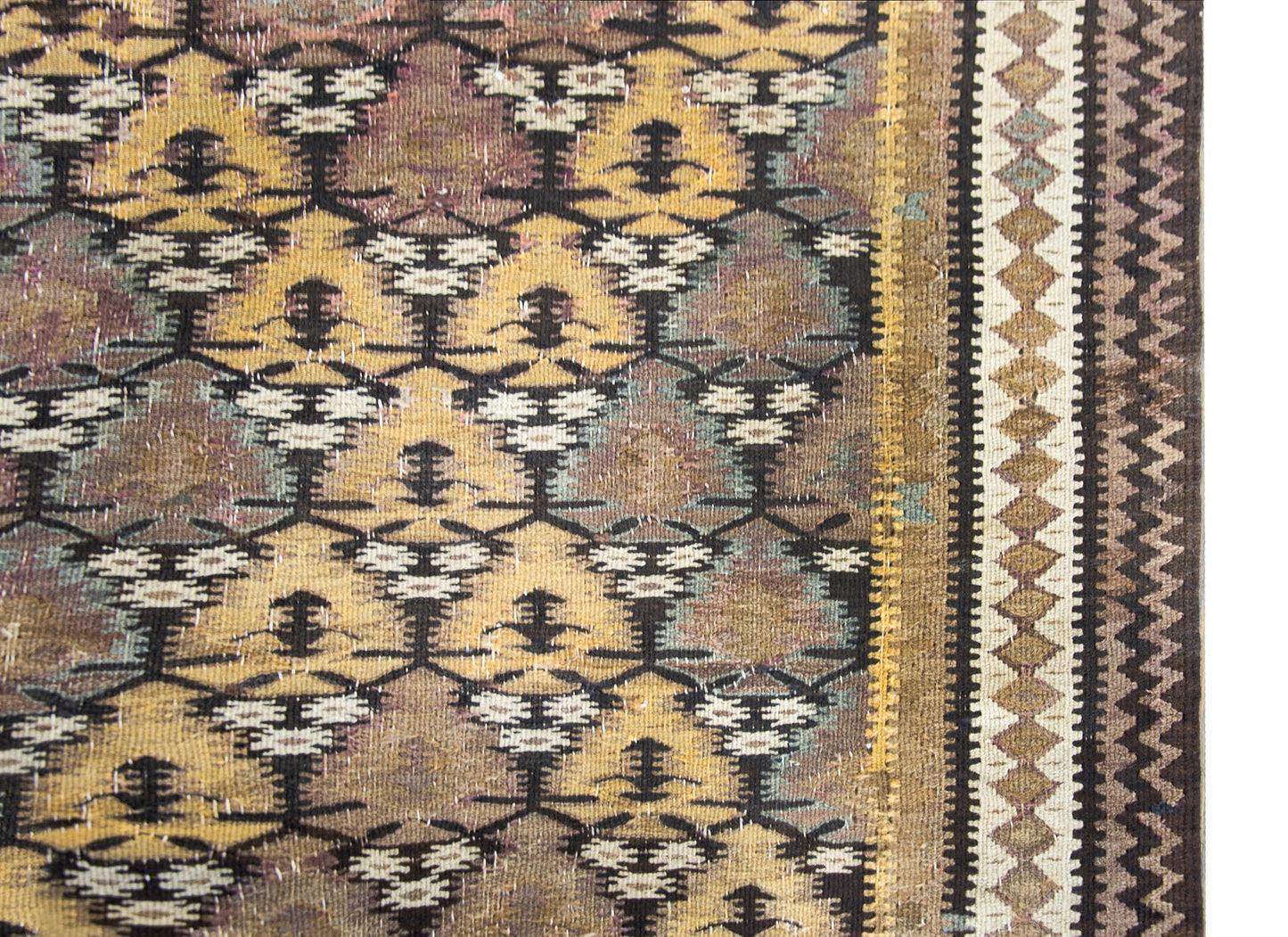 Early 20th Century, Persian Qazvin Rug For Sale