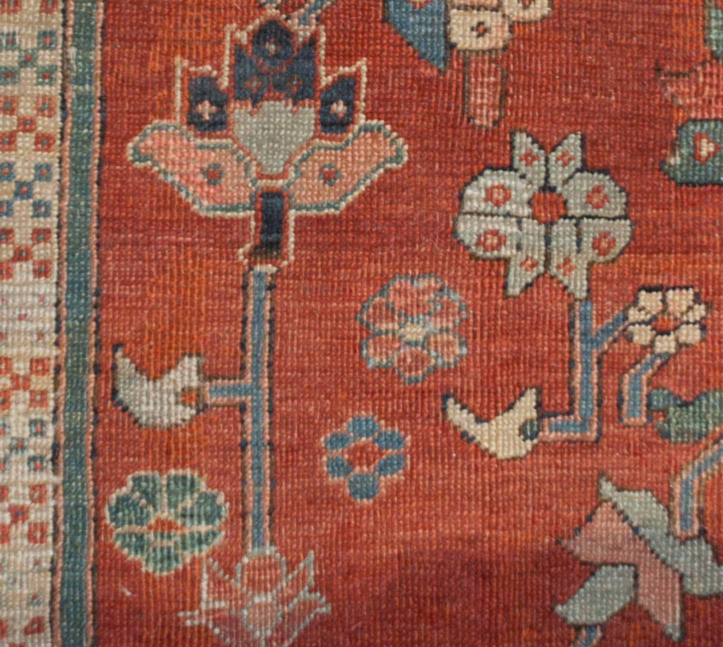 Incredible 19th Century Serapi Rug For Sale