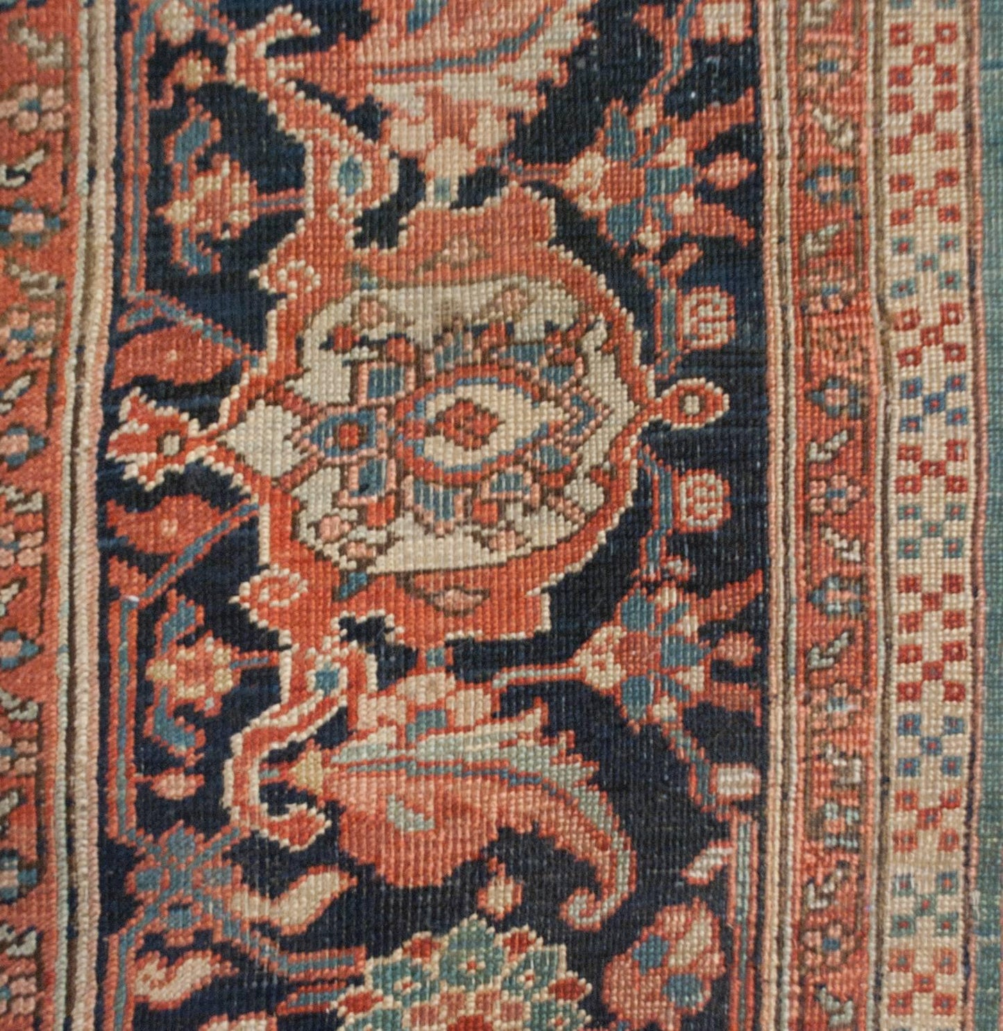 Incredible 19th Century Serapi Rug For Sale