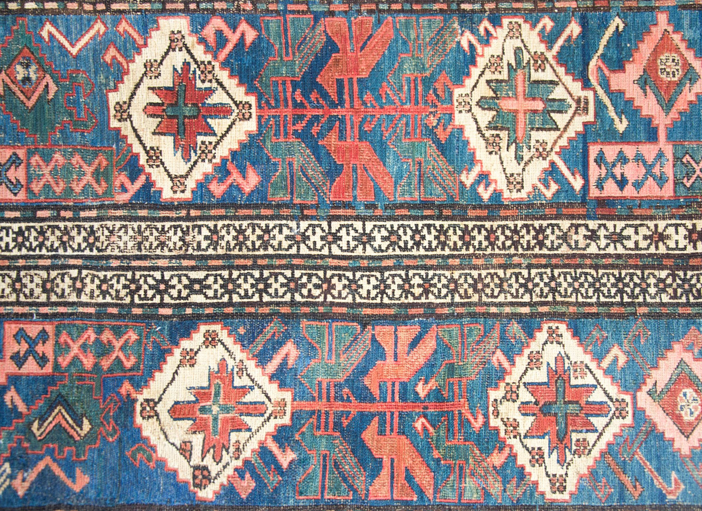 Early 20th Century Persian Soumak Runner For Sale