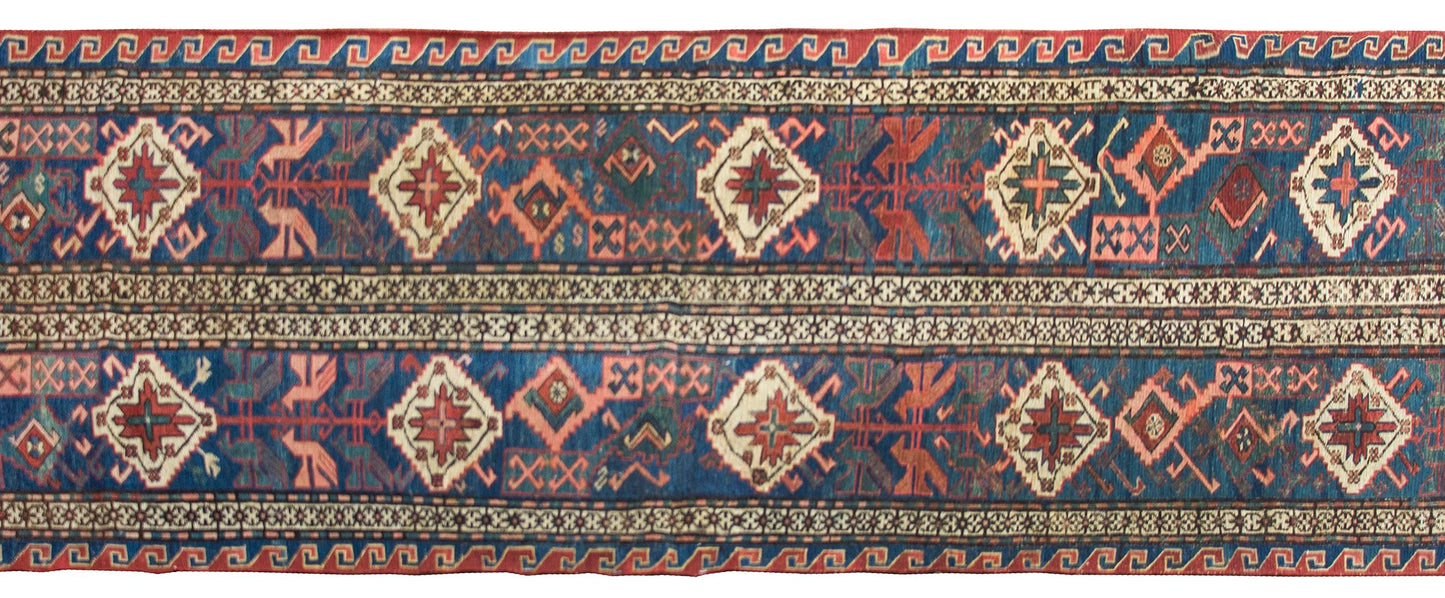 Early 20th Century Persian Soumak Runner For Sale
