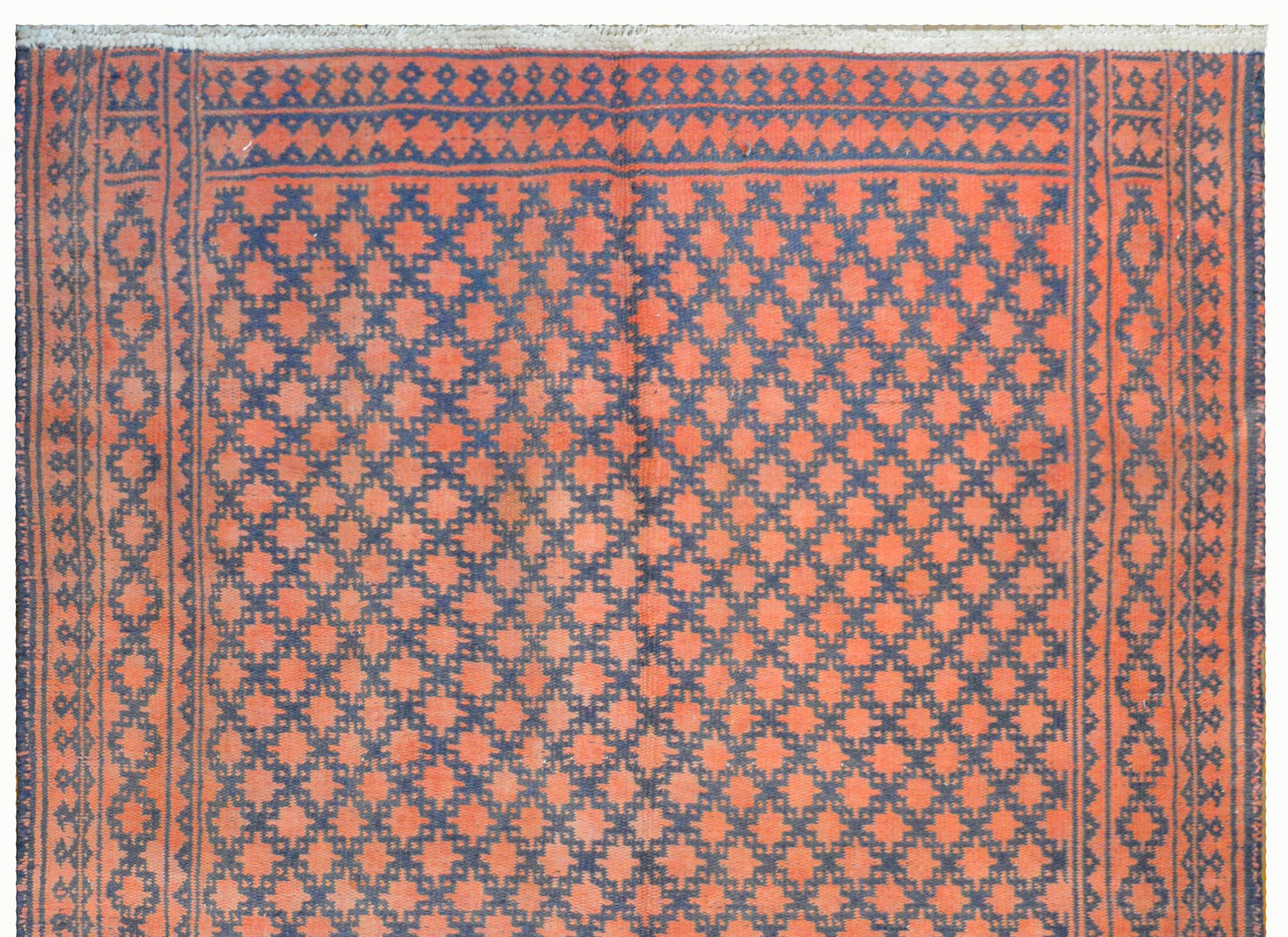 Fantastic Vintage Persian Cotton Kilim Rug For Sale