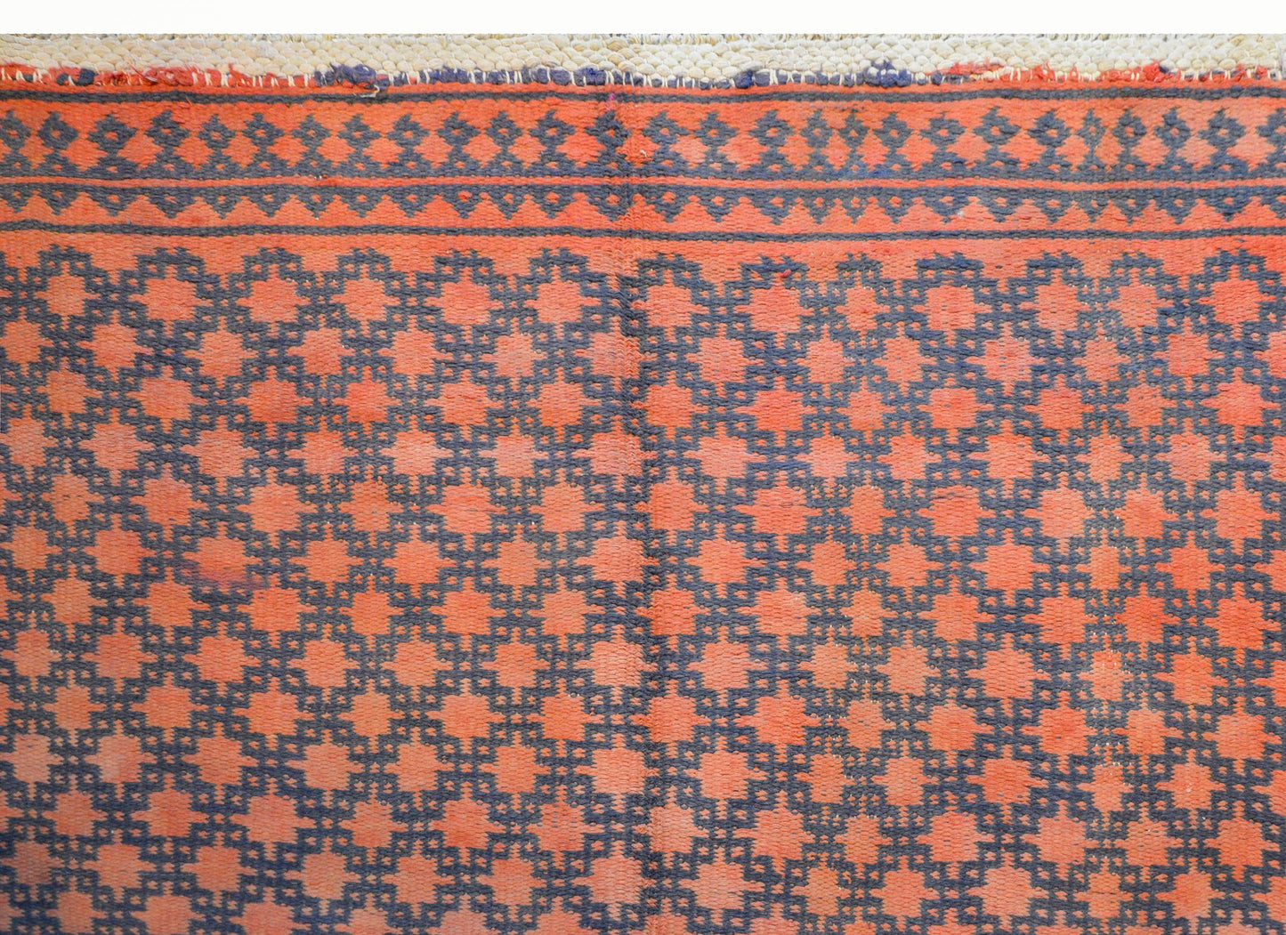 Fantastic Vintage Persian Cotton Kilim Rug For Sale