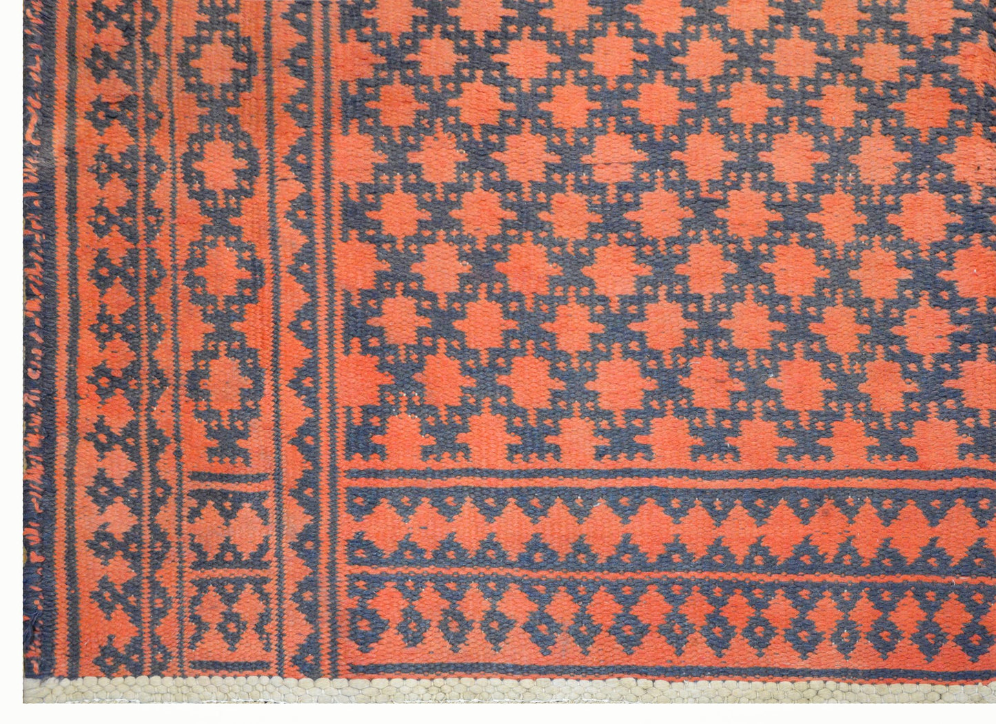 Fantastic Vintage Persian Cotton Kilim Rug For Sale