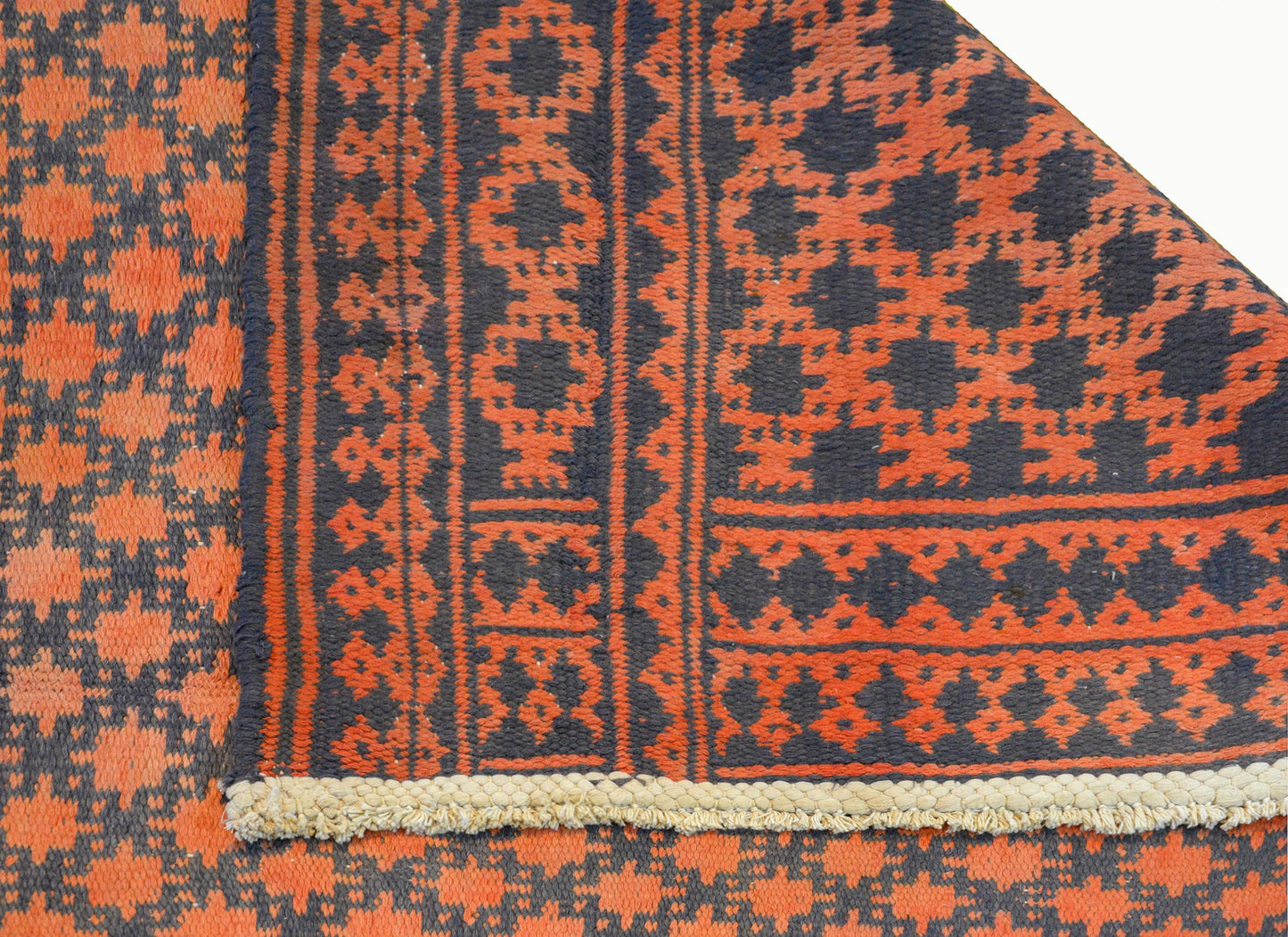 Fantastic Vintage Persian Cotton Kilim Rug For Sale