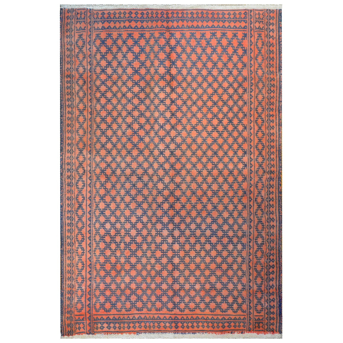 Fantastic Vintage Persian Cotton Kilim Rug For Sale