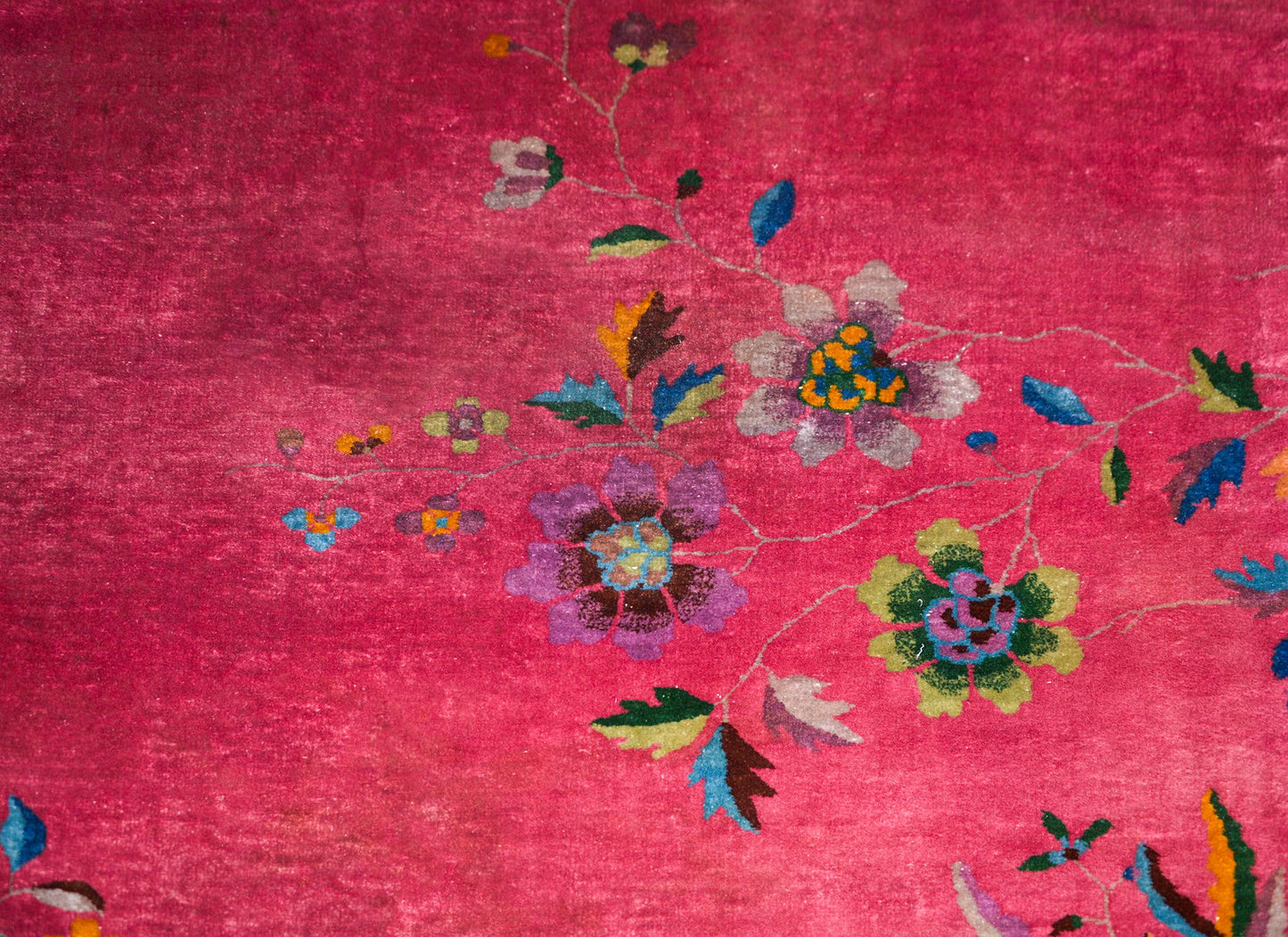 Early 20th Century Chinese Art Deco Rug For Sale