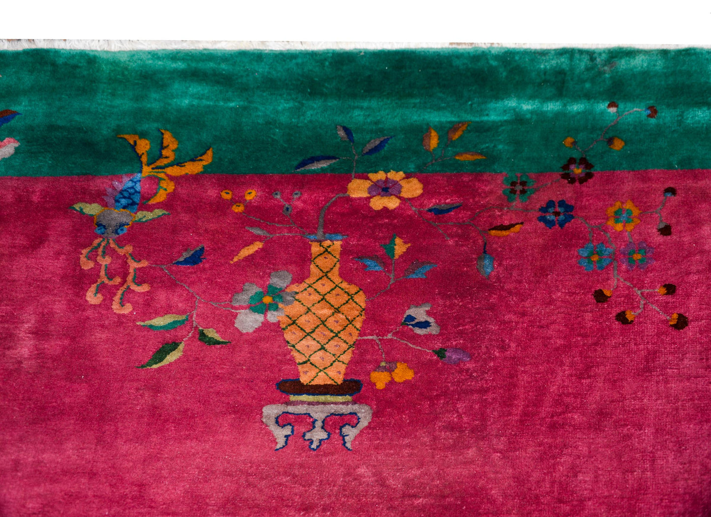 Early 20th Century Chinese Art Deco Rug For Sale