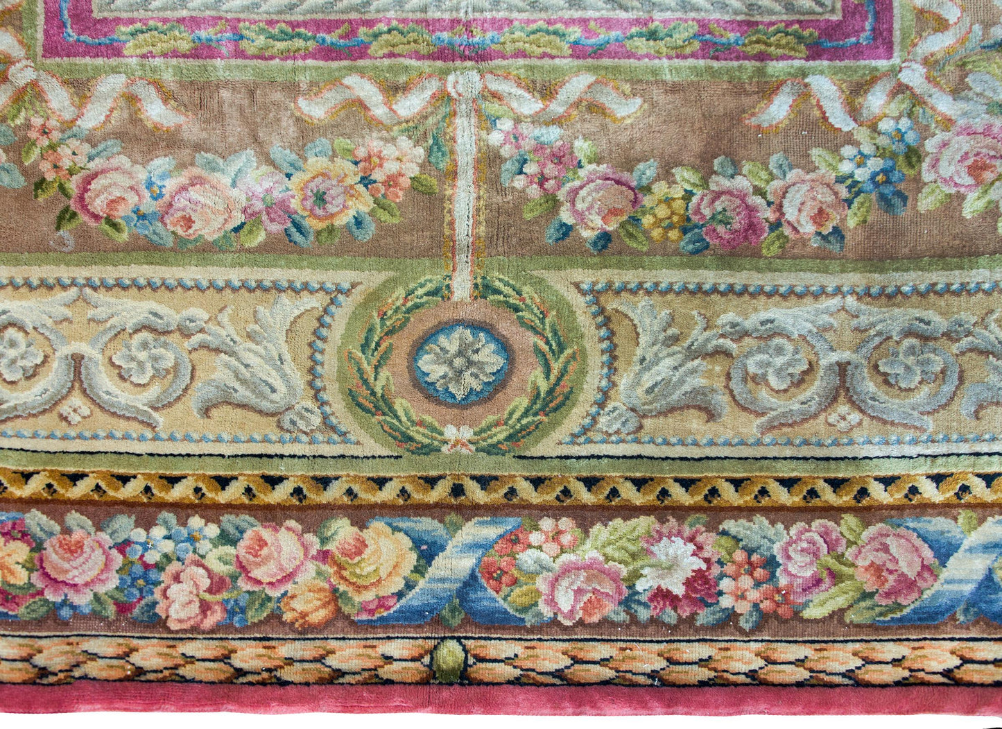 Early 20th Century French Sovannerie Rug For Sale