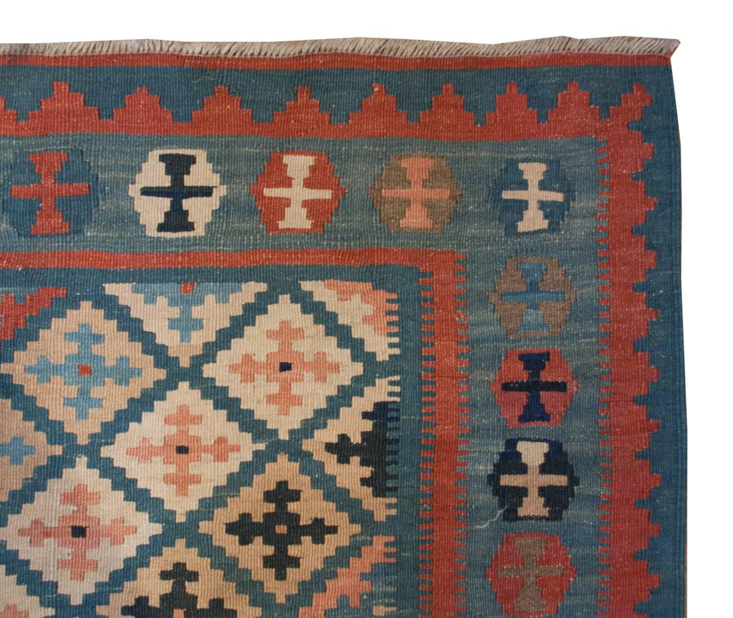 Wonderful Early 20th Century Shahsavan Kilim Rug For Sale