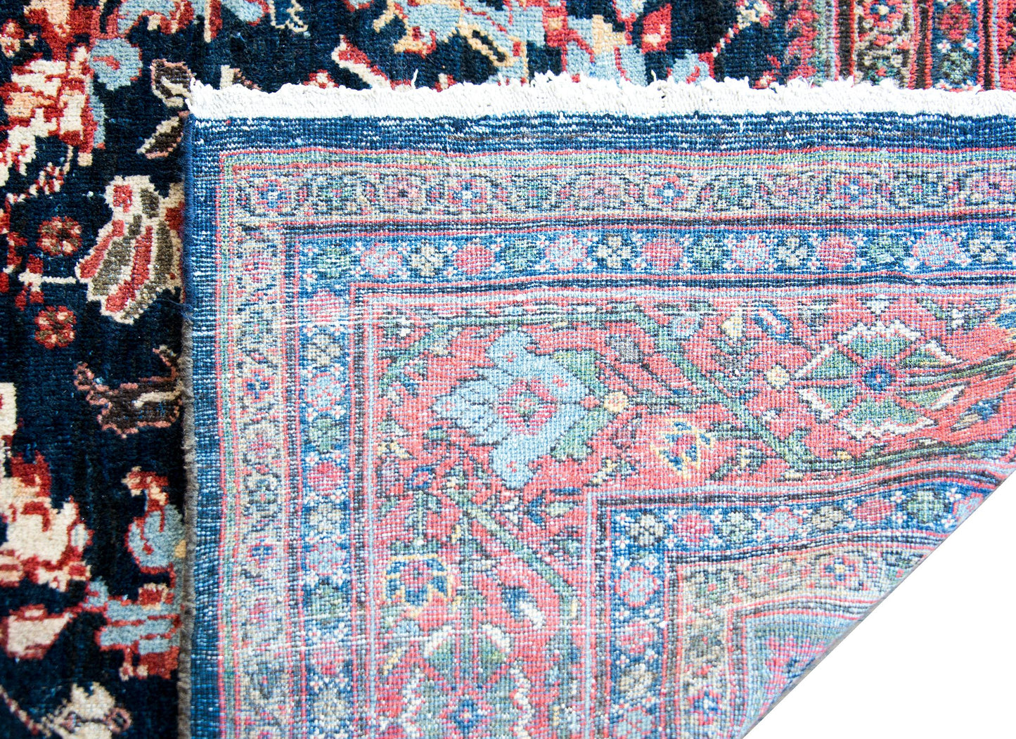 Early 20th Century Persian Mahal Rug For Sale