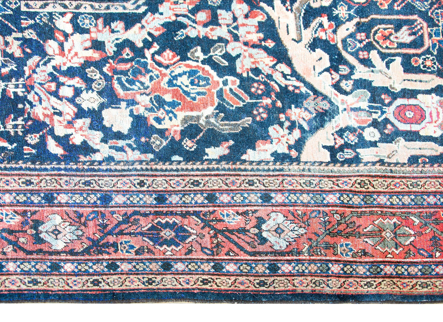 Early 20th Century Persian Mahal Rug For Sale