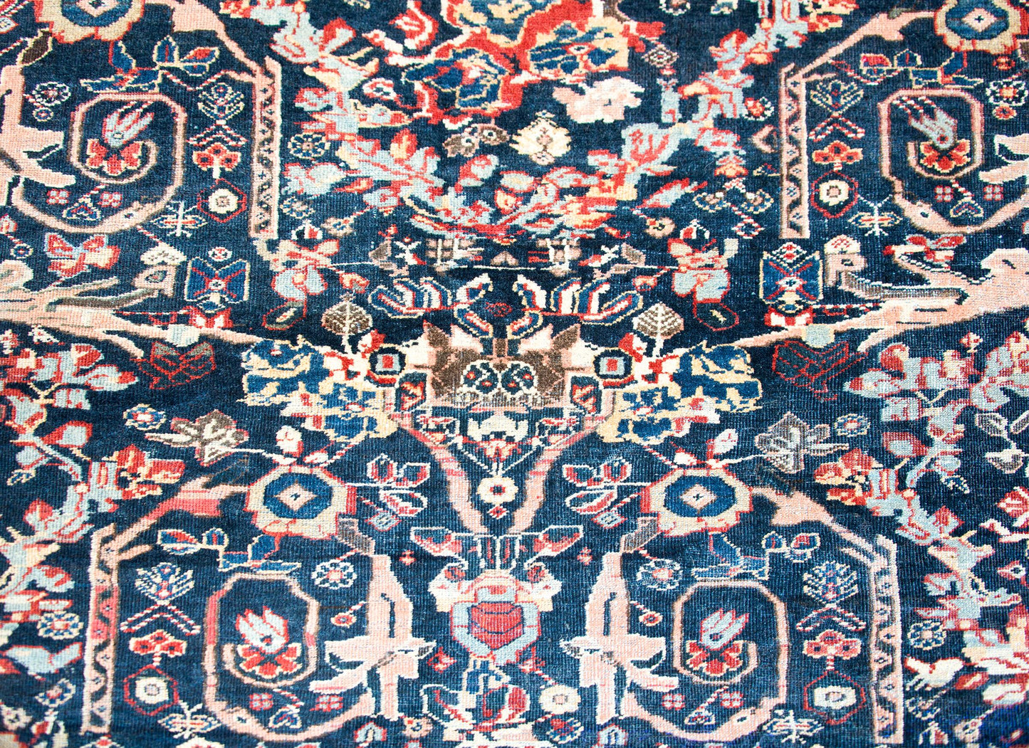 Early 20th Century Persian Mahal Rug For Sale