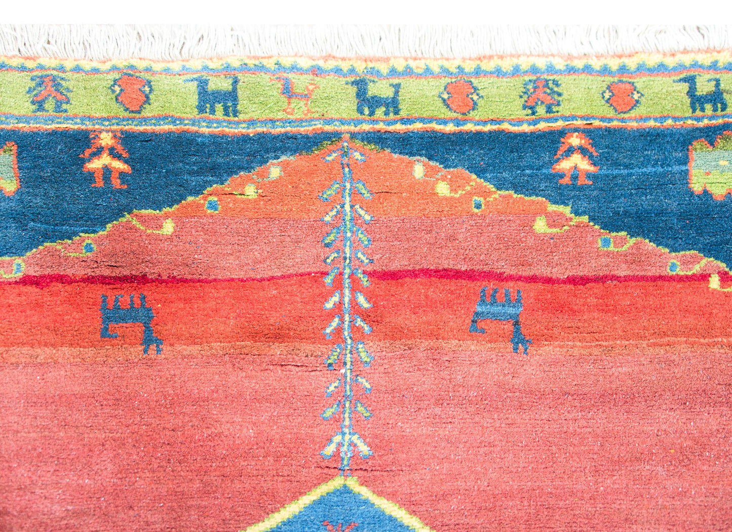 Vintage Persian Gabbeh Rug For Sale