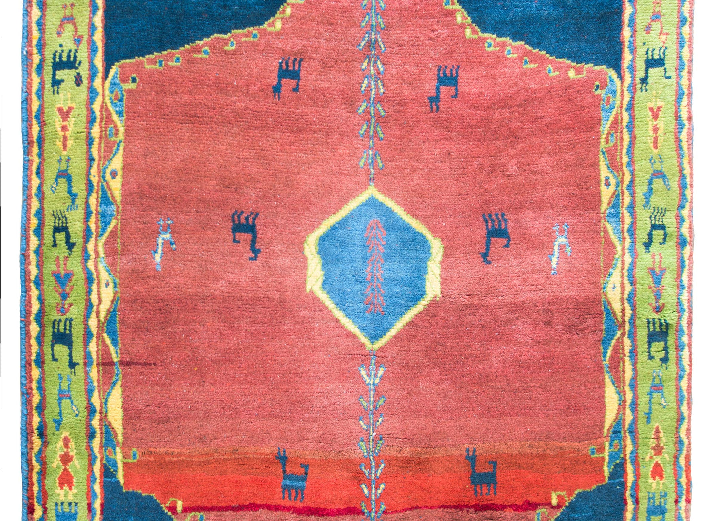 Vintage Persian Gabbeh Rug For Sale