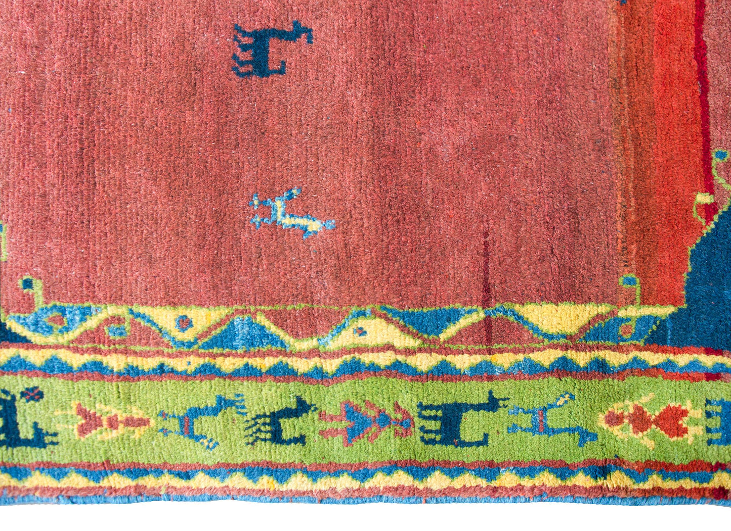 Vintage Persian Gabbeh Rug For Sale