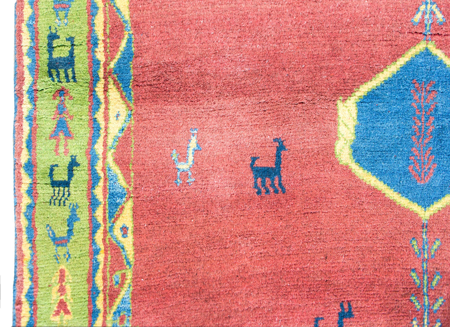 Vintage Persian Gabbeh Rug For Sale