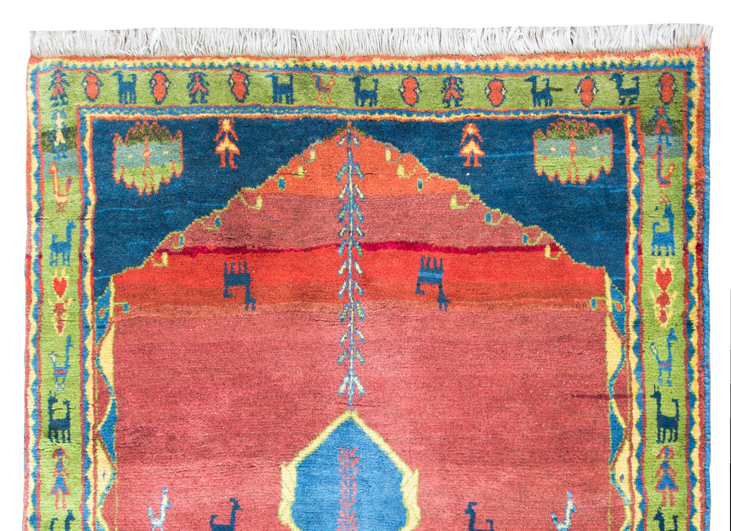 Vintage Persian Gabbeh Rug For Sale