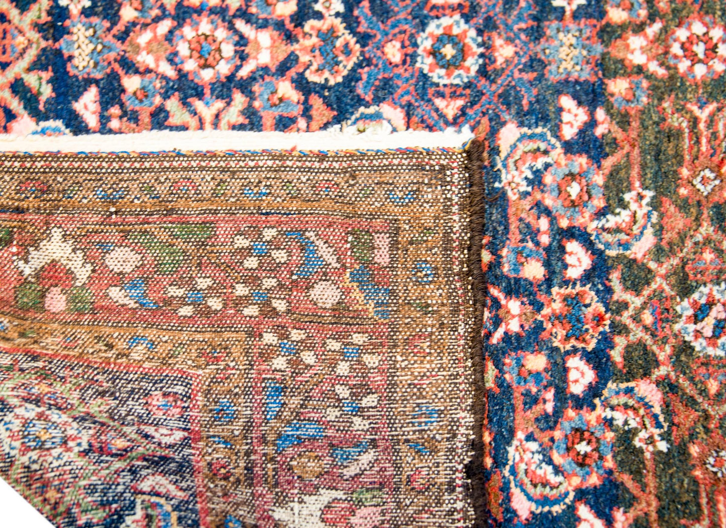 Wonderful Early 20th Century Herati Hamadan Rug For Sale