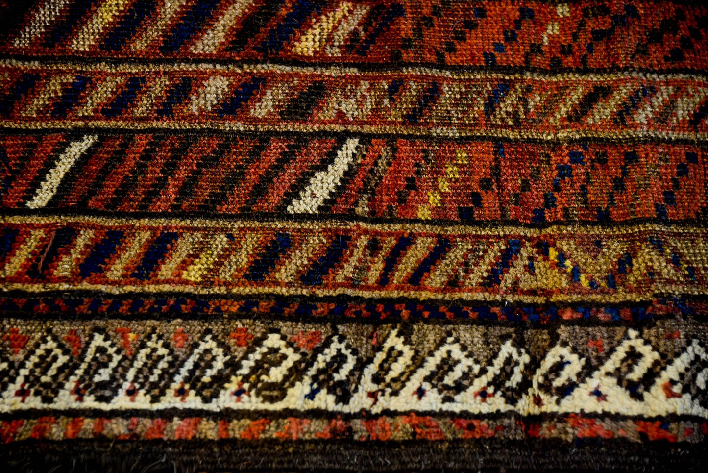 Stunning 1900s Baluch Rug For Sale