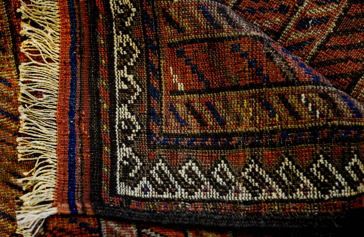 Stunning 1900s Baluch Rug For Sale