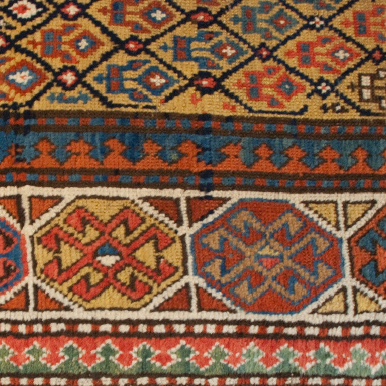 19th Century Gangeh Carpet For Sale