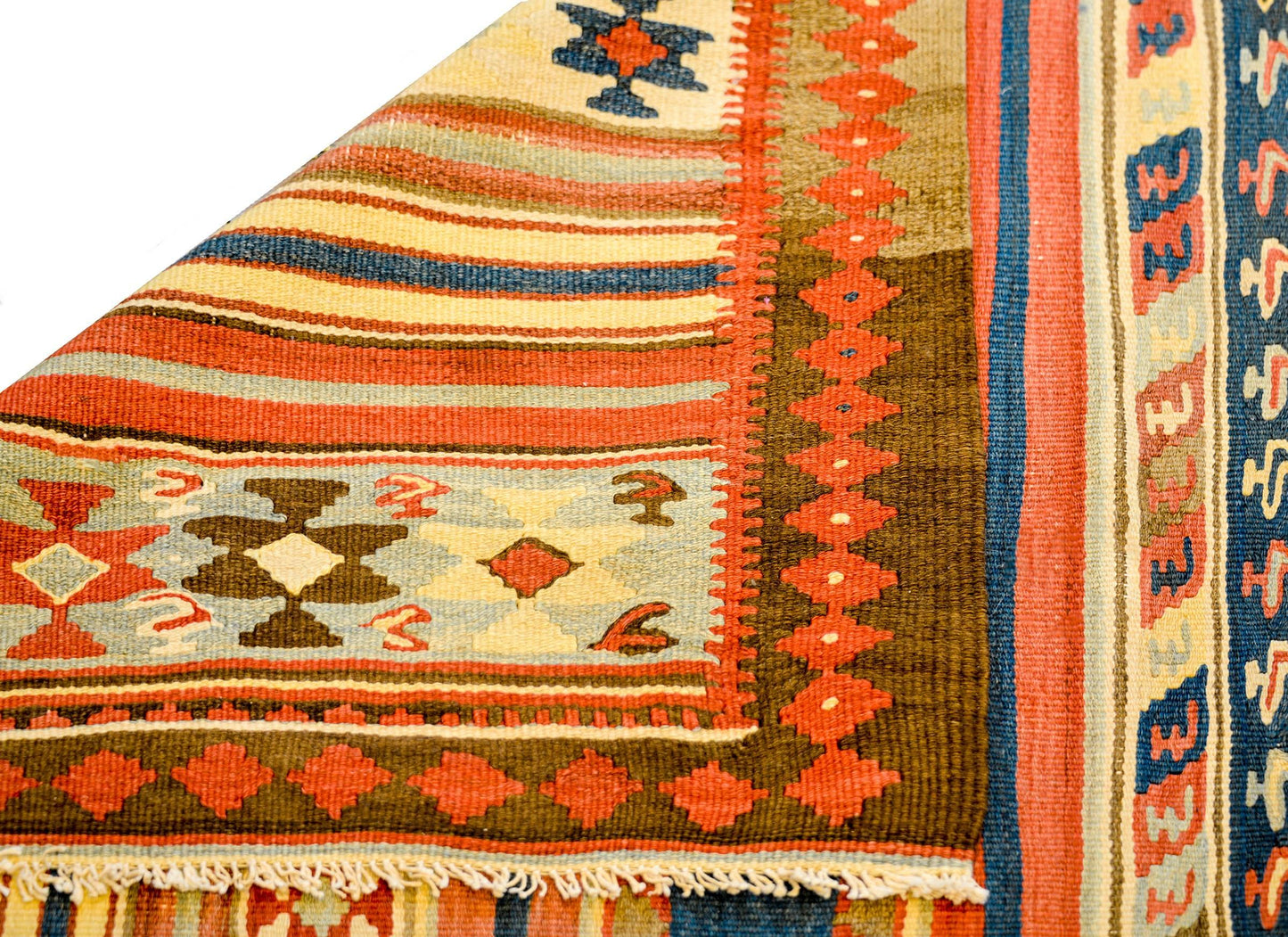 Beautiful Early 20th Century Zarand Kilim Runner For Sale