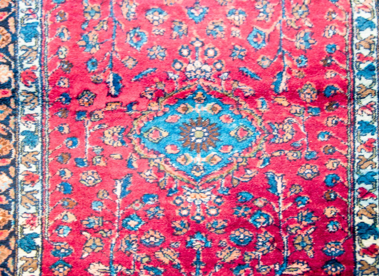 Wonderful Early 20th Century Antique Lilihan Rug For Sale