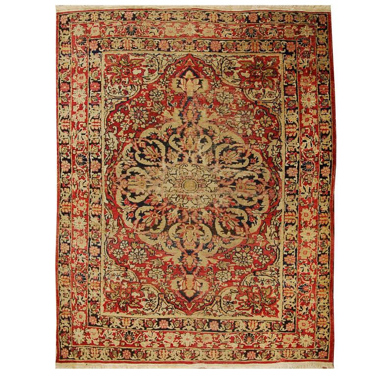 19th Century Lavar Rug For Sale