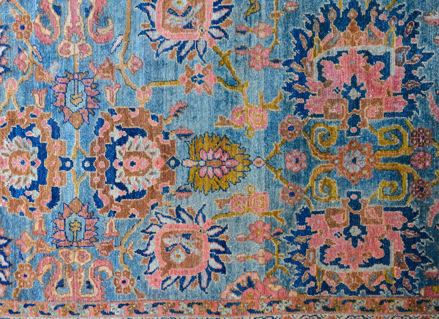 Incredible Early 20th Century Sultanabad Rug For Sale