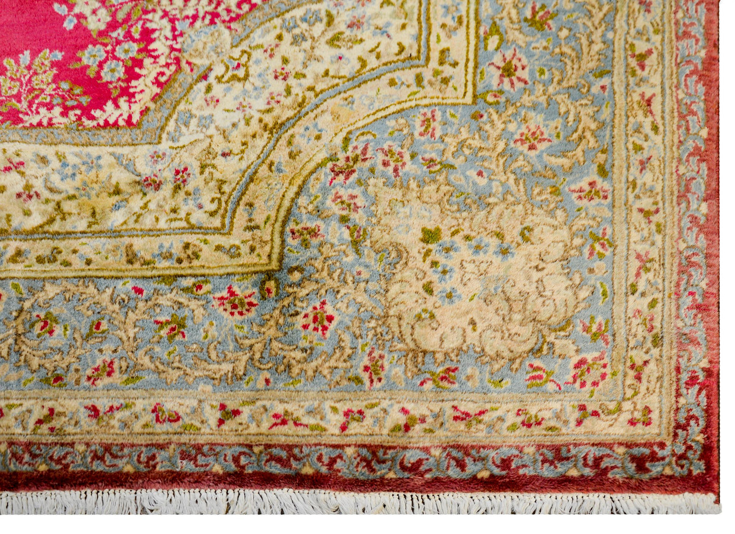 Circa 1950 Kirman Rug For Sale