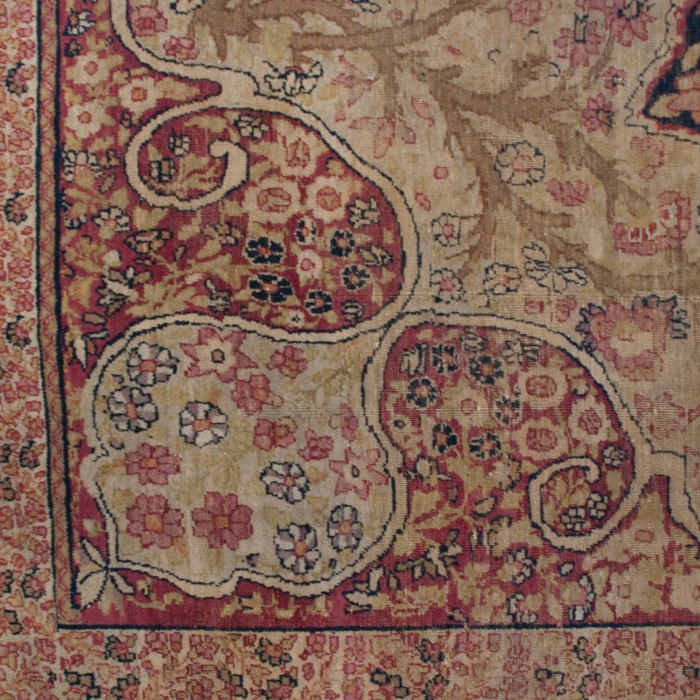 19th Century Kirmanshah Carpet For Sale