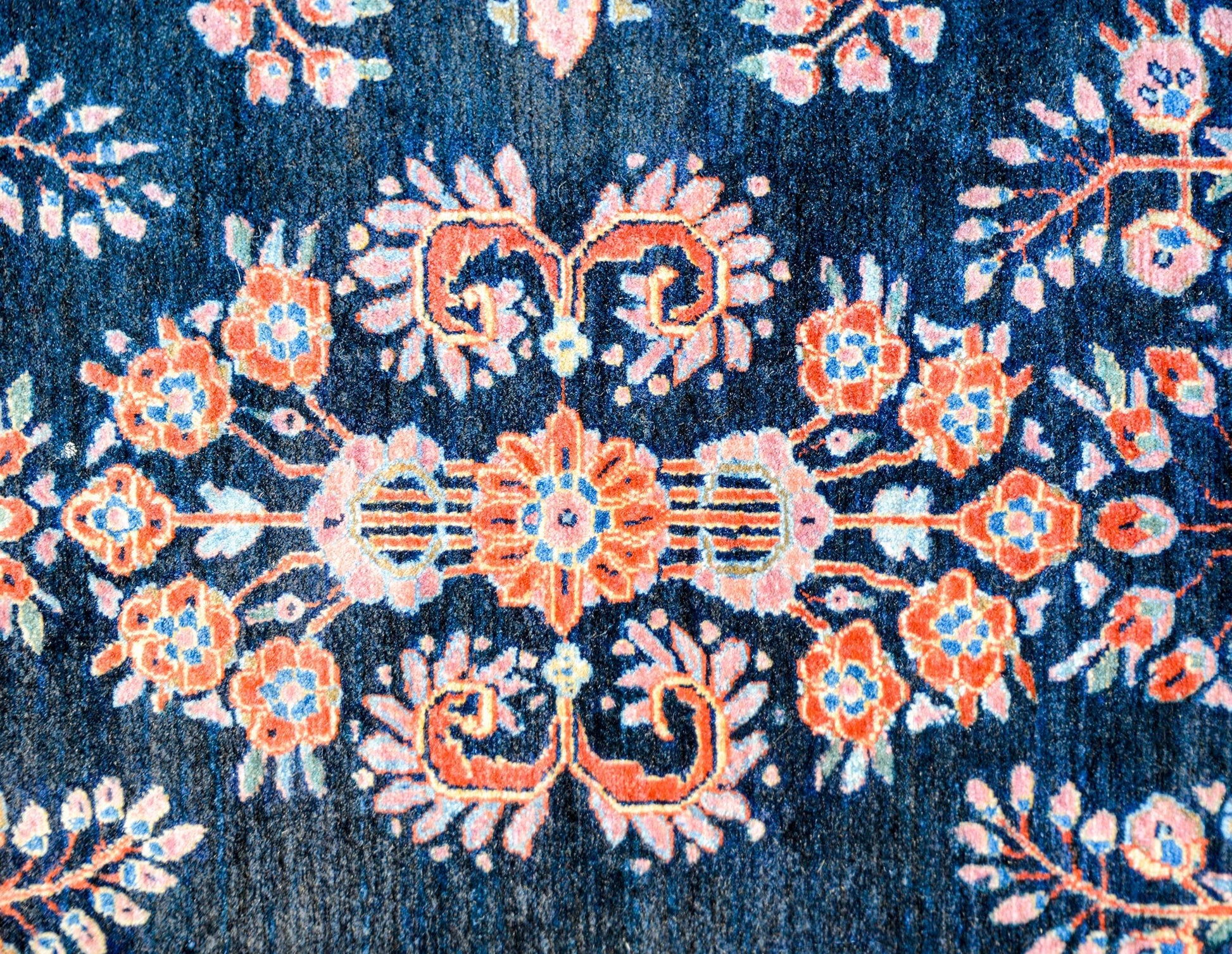 Classic Early 20th Century Sarouk Mohajeran Rug For Sale