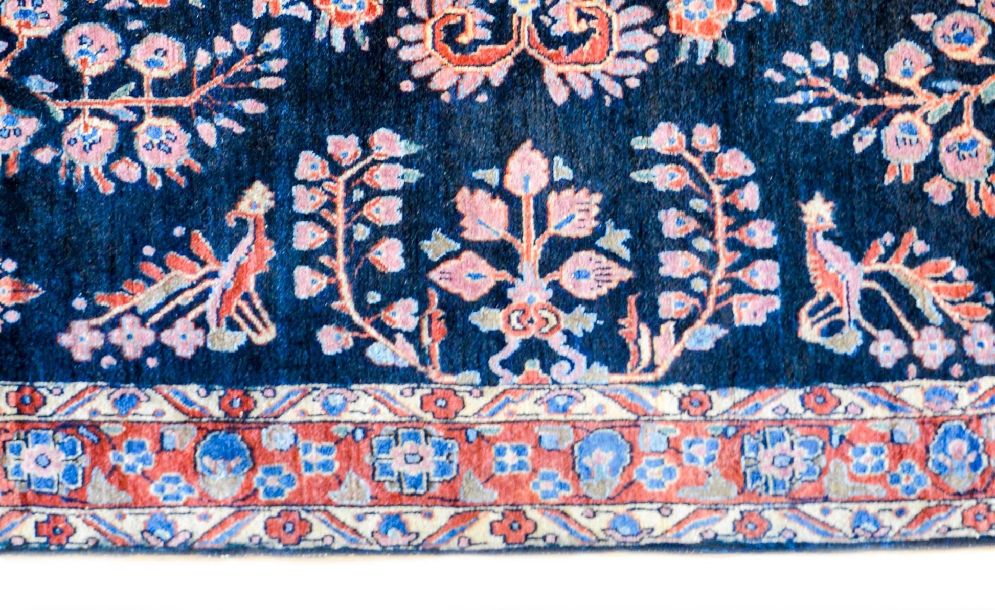 Classic Early 20th Century Sarouk Mohajeran Rug For Sale