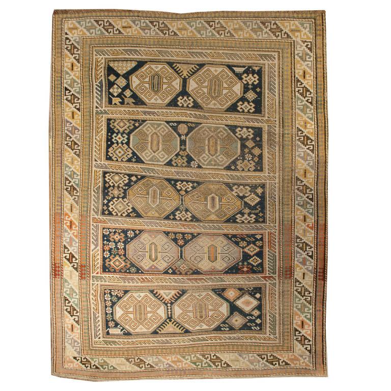 19th Century Shirvan Rug For Sale