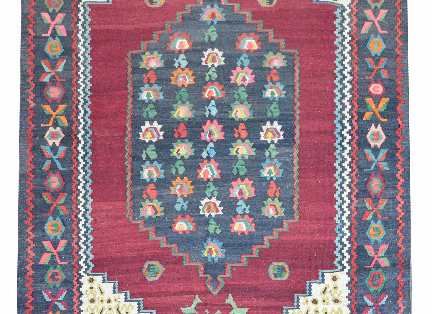 Vintage Armenian Kilim Rug For Sale