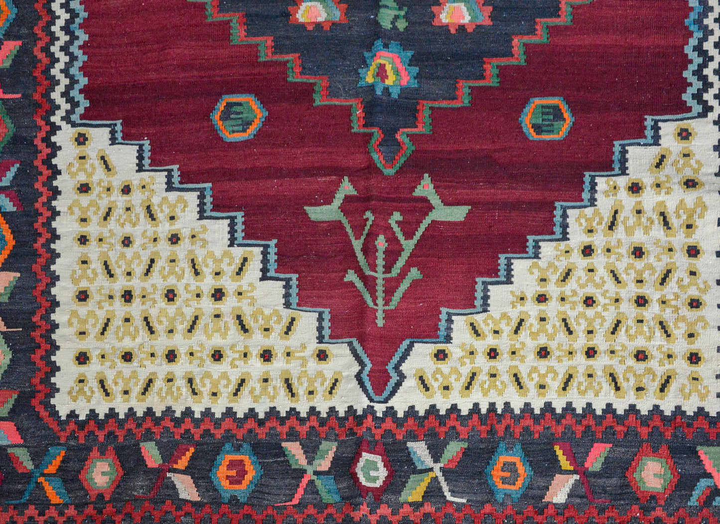 Vintage Armenian Kilim Rug For Sale