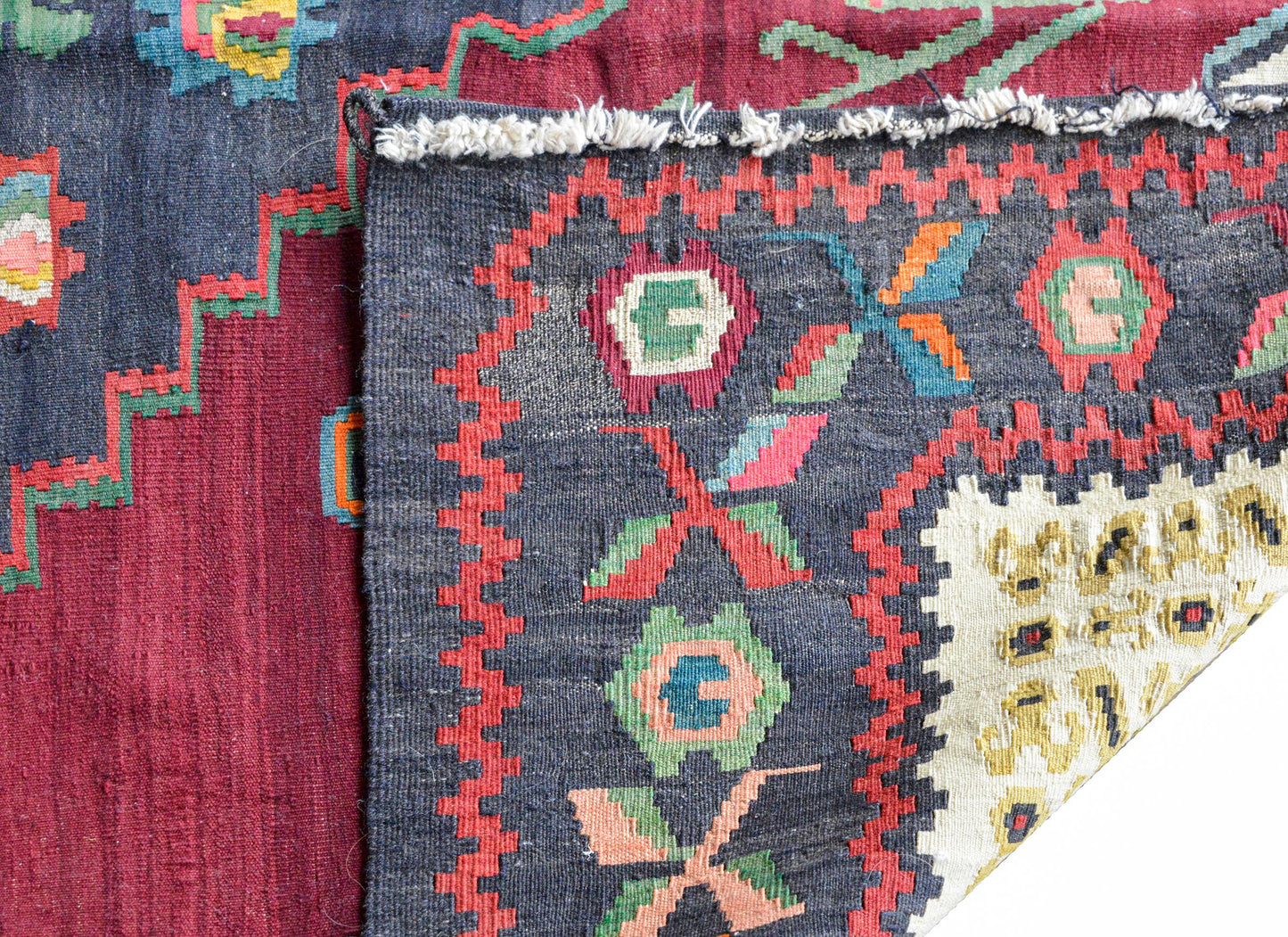 Vintage Armenian Kilim Rug For Sale
